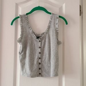 Ladies WILD FABLE dove gray Tank top